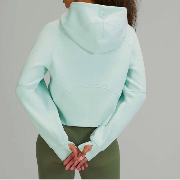 Lululemon Oversized Scuba Half Zip Mint Green Size XS/S - Picture 9 of 10